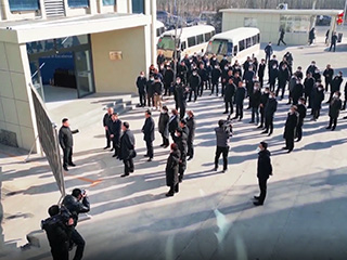 泰安市重點項目“集中觀摩大比拼”活動走進立為激光年產1.5萬臺激光數控機床生產基地項目，實地了解企業開工復產及項目推進情況